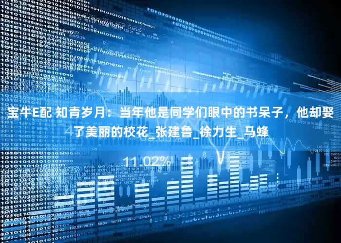宝牛E配 知青岁月：当年他是同学们眼中的书呆子，他却娶了美丽的校花_张建鲁_徐力生_马蜂