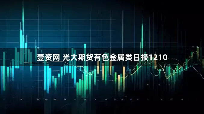 壹资网 光大期货有色金属类日报1210